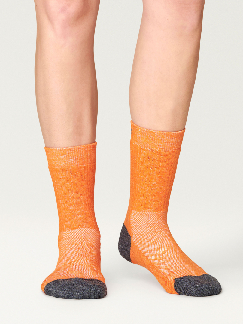 Hiker Merino Mid Socks - Orange i gruppen Accessoarer / Strumpor / Strumpor 3 för 2 hos Röyk (13017343436_r)