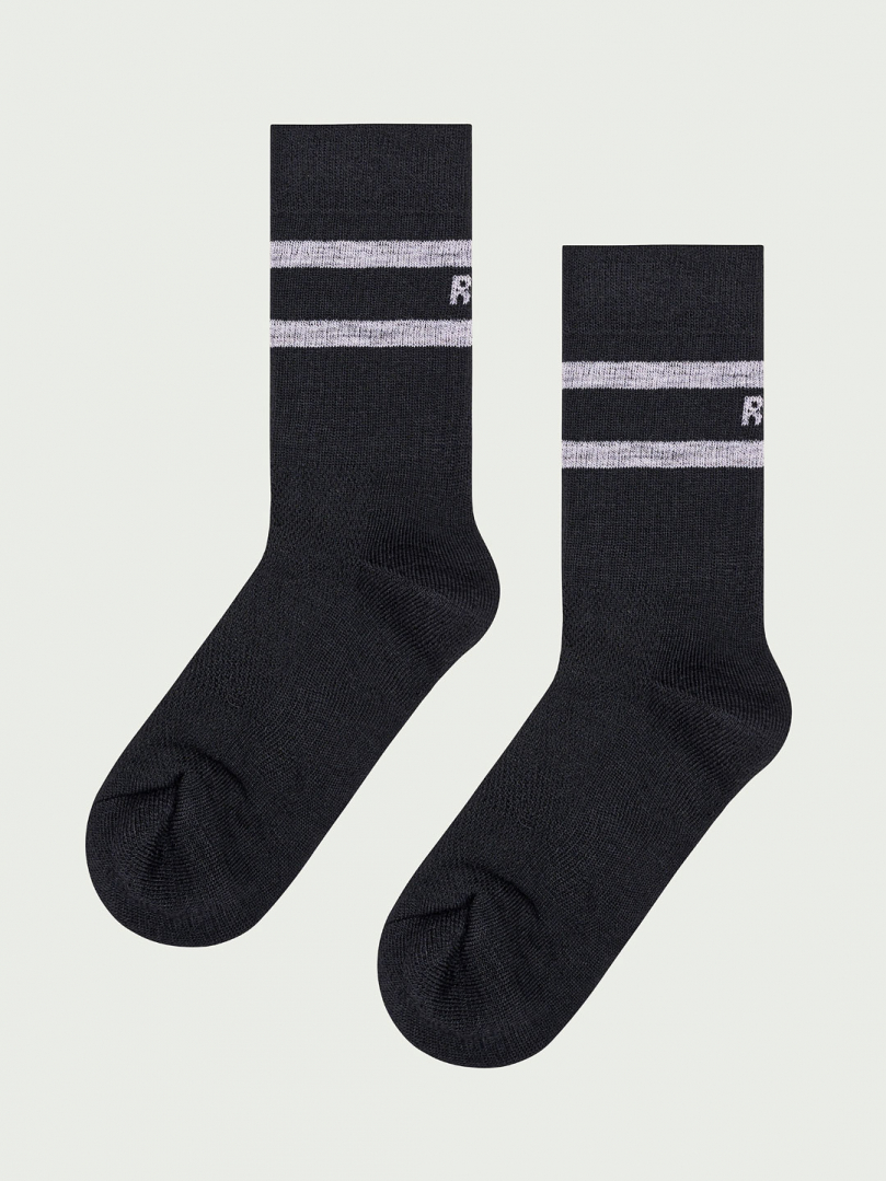 Hiker Merino Mid Socks - Black i gruppen Accessoarer / Strumpor hos Röyk (130908_r)