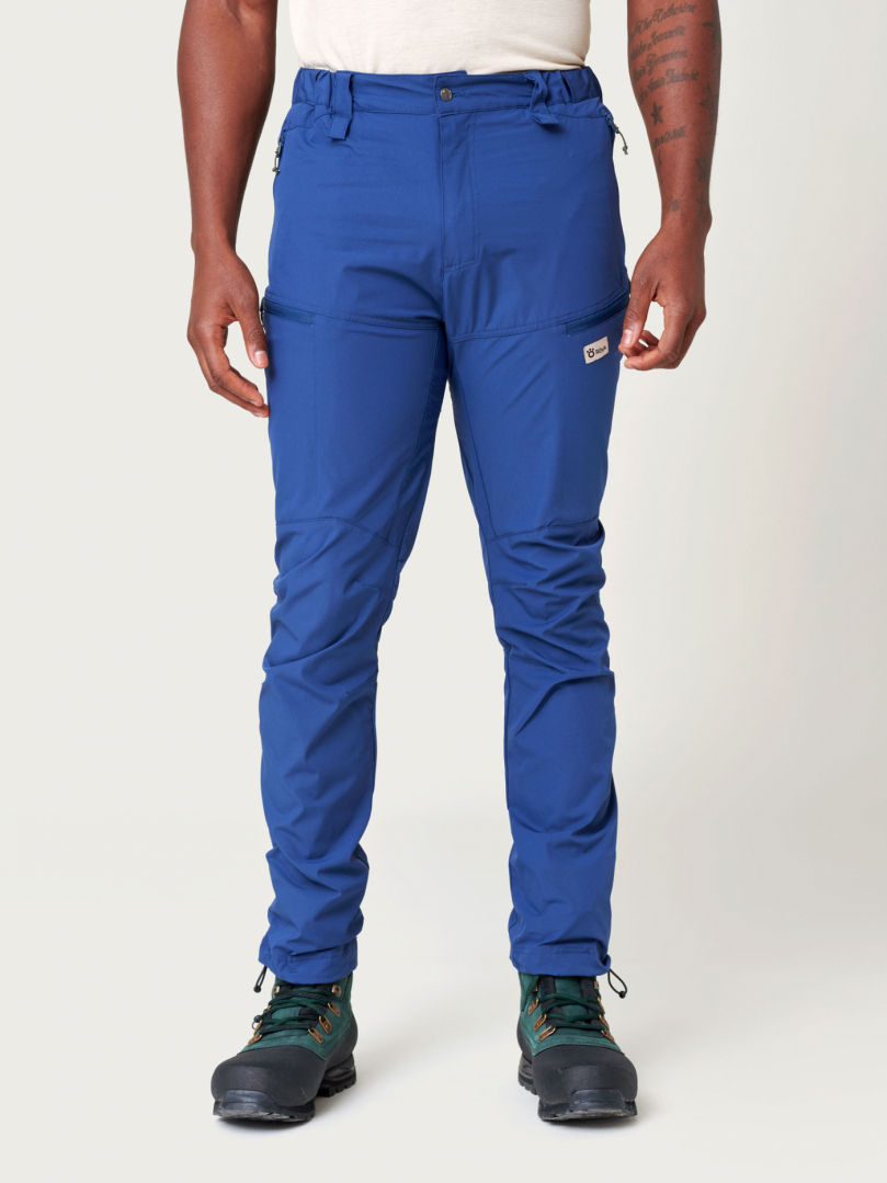Men's Hiking Flex Pants - Denim Blue i gruppen VINTERREA / 50% rabatt hos Röyk (19112046_r)