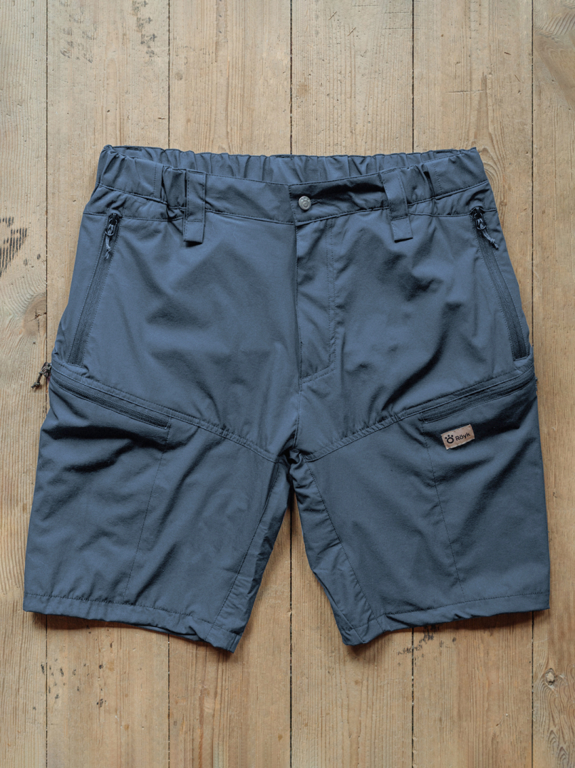 Men's Hiking Flex Shorts - Denim Blue i gruppen Herr / Byxor & shorts - Herr / Shorts hos Röyk (19212046_r)
