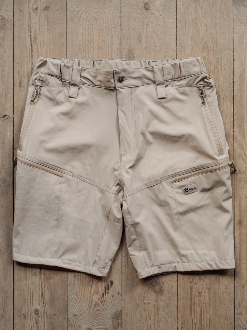 Men's Hiking Flex Shorts - Khaki i gruppen Herr / Byxor & shorts - Herr / Shorts hos Röyk (1926_r)