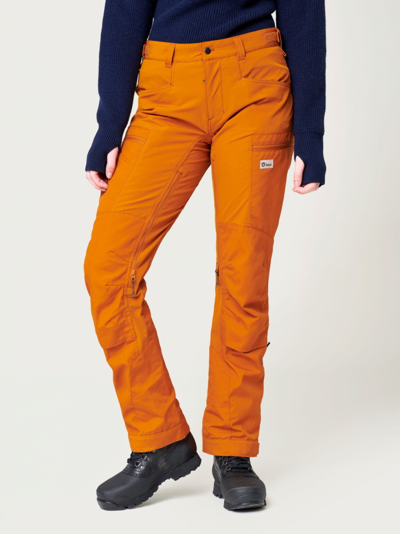 Women's Trekking Pro Pants - Burnt Orange i gruppen Dam / Byxor hos RÖYK (29073436_r)