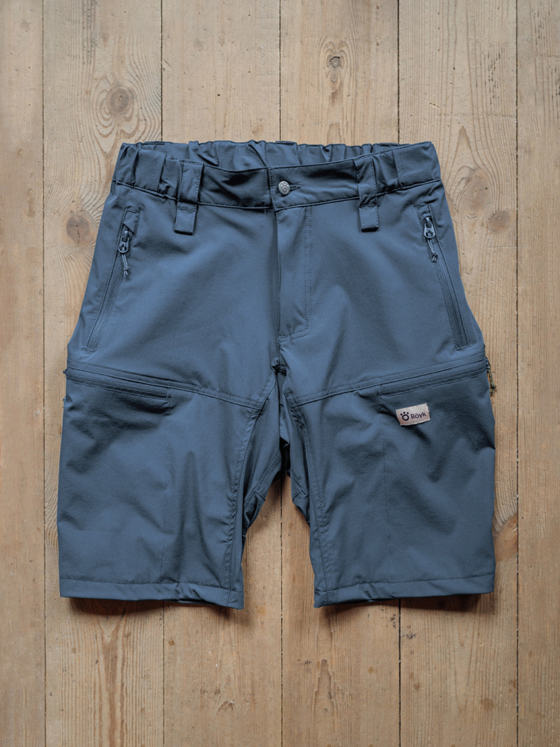 Women's Hiking flex Shorts - Denim Blue i gruppen Dam / Byxor & shorts - Dam / Shorts hos Röyk (29212036_r)