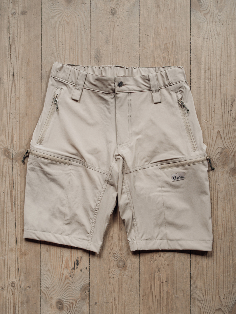 Women's Hiking Flex Shorts - Khaki i gruppen Dam / Byxor & shorts - Dam hos Röyk (292636_r)