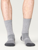 Hiker Merino Mid Socks - Light Grey