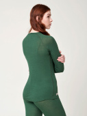 Women's Merino/Bamboo Sweater - Forest Green